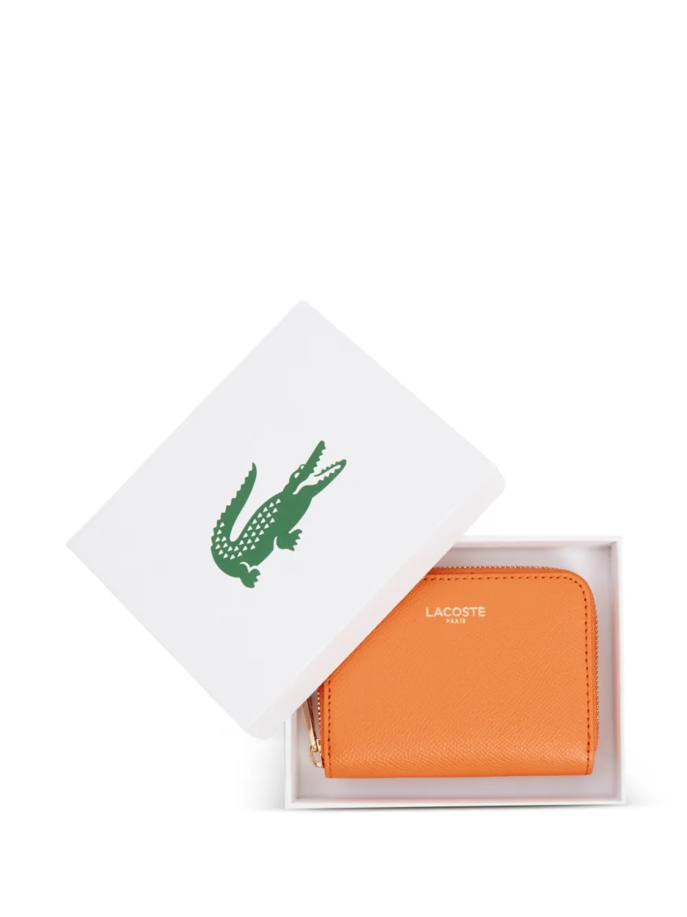 Lacoste Champs-Élysées mini-portemonnee Oranje