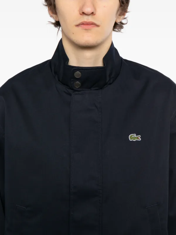 Lacoste Twill Harrington Jacket | Blue | FARFETCH