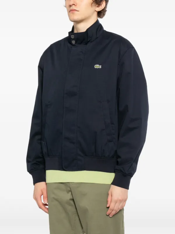 Lacoste Twill Harrington Jacket | Blue | FARFETCH