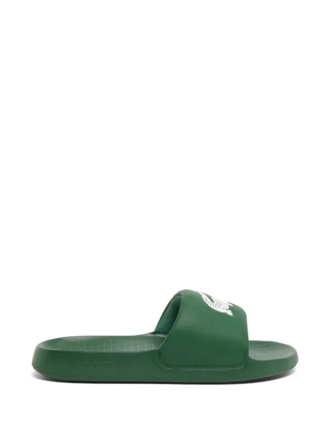 Lacoste Serve logo slides