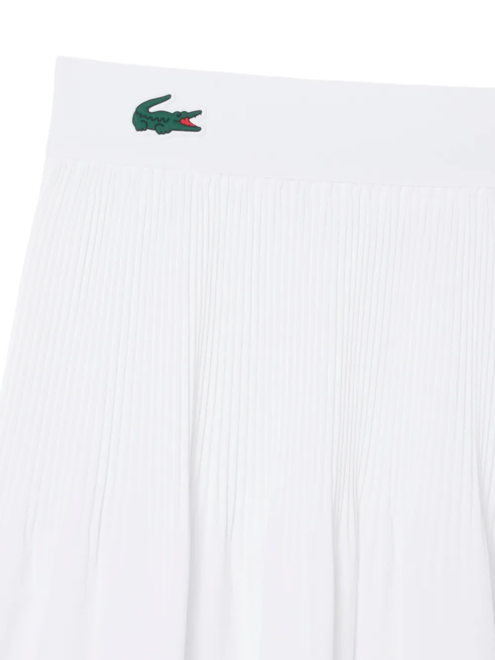 Lacoste Mini-plooirok Wit