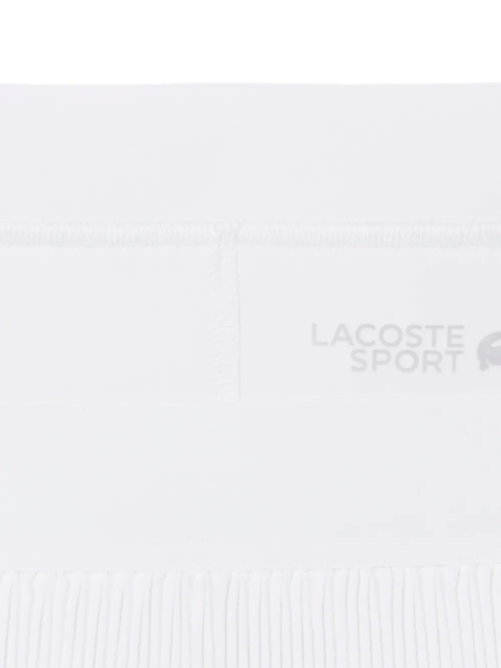 Lacoste Mini-plooirok Wit