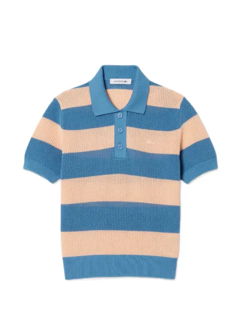 Lacoste playera tipo polo con motivo de rayas