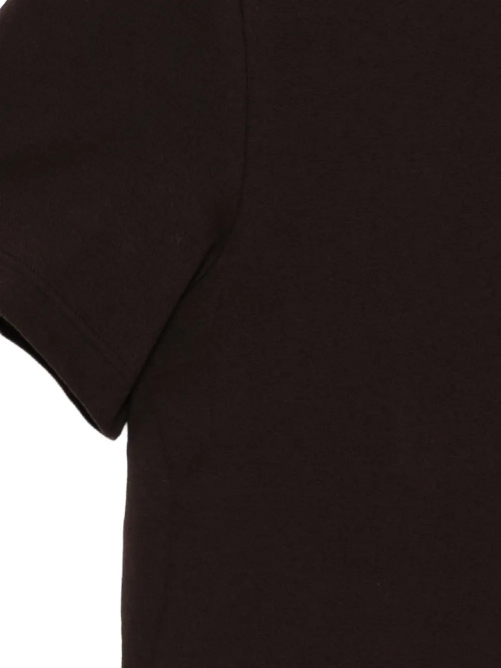 Lacoste T-shirt met logopatch Bruin