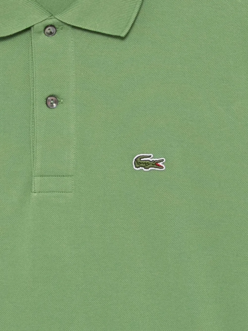 Lacoste Polo met logopatch Groen