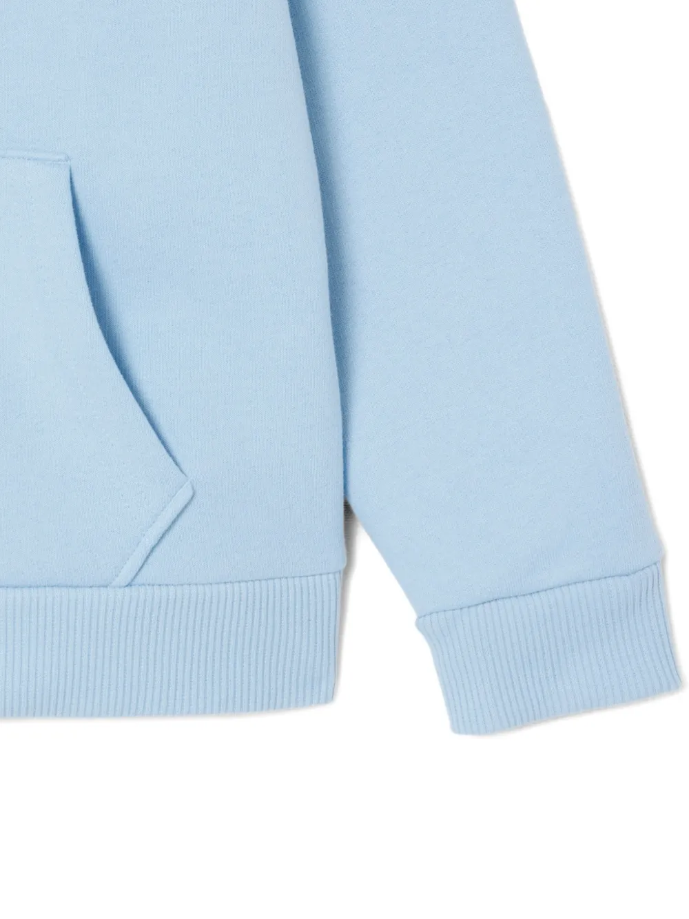 Lacoste Kids Sweater met rits en capuchon Blauw