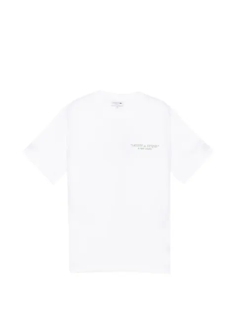 Lacoste logo-embroidered T-shirt