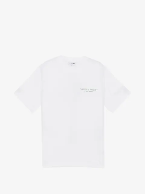 Lacoste logo-embroidered T-shirt