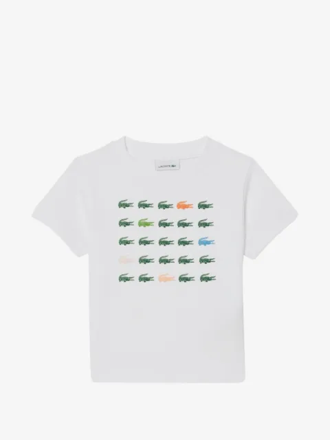 Lacoste round-neck logo T-shirt