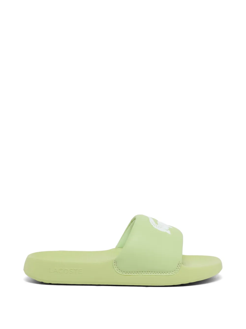 Lacoste Sandali slides Serve con logo - Verde