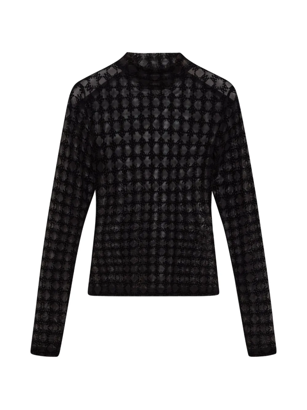 AMIRI MA Quad top met gesmockt detail Zwart