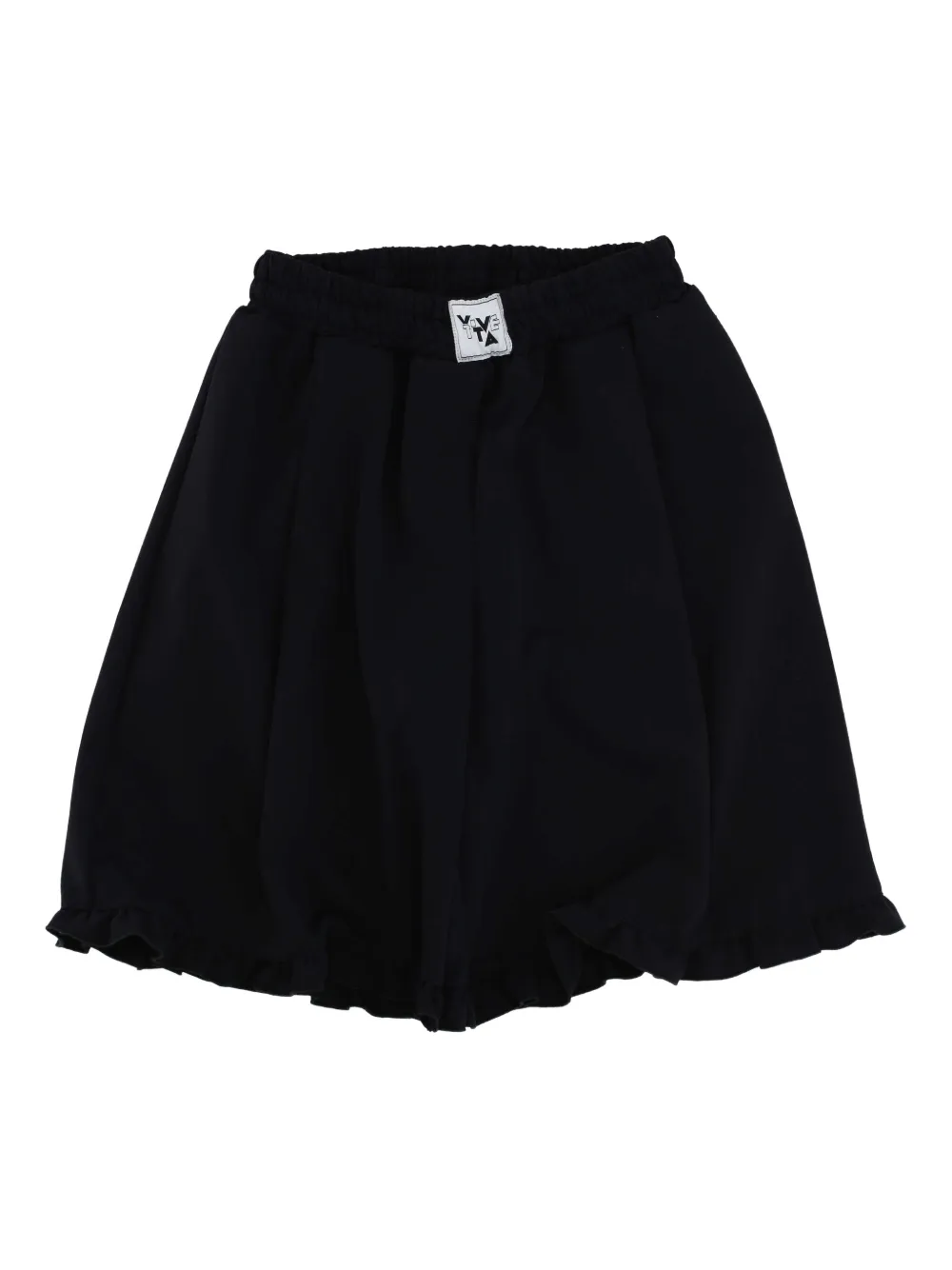 Vivetta Kids ruffled shorts - Nero