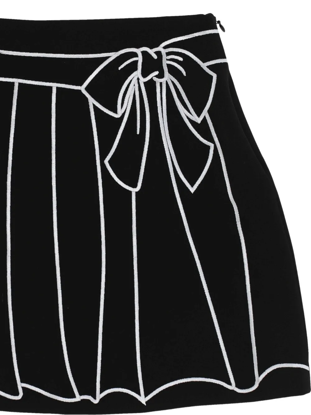 Drawing-Print Casual Skirt