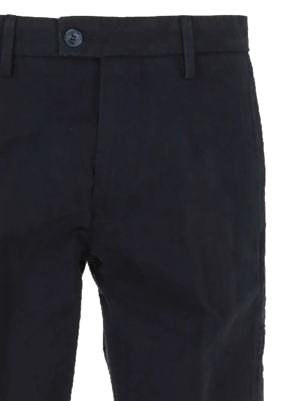 Re-hash Pantalones Rectos Con Botones - Azul 