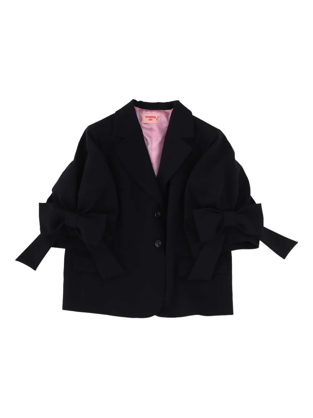 Vivetta Kids bows-detail jacket - Nero