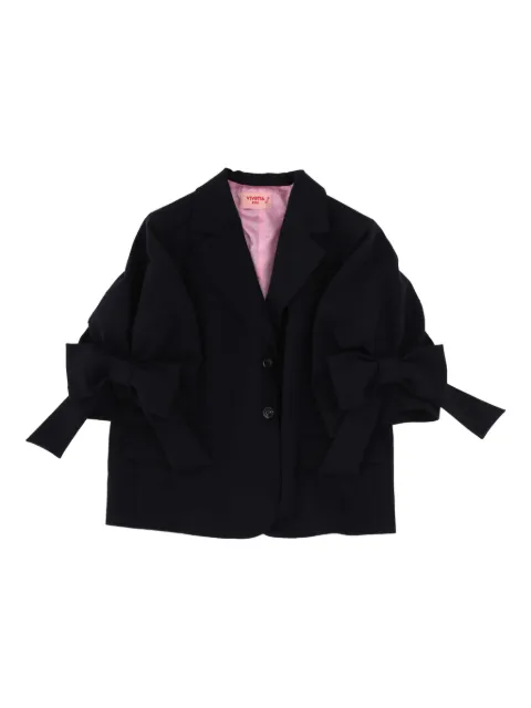Vivetta Kids bows-detail jacket