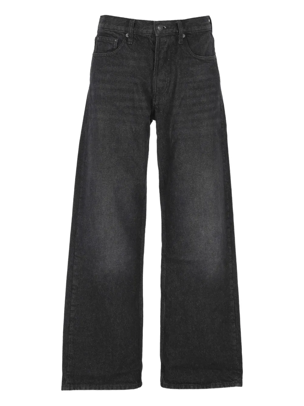 Applied Art Forms washed-effect wide-leg jeans | negro | Image 1