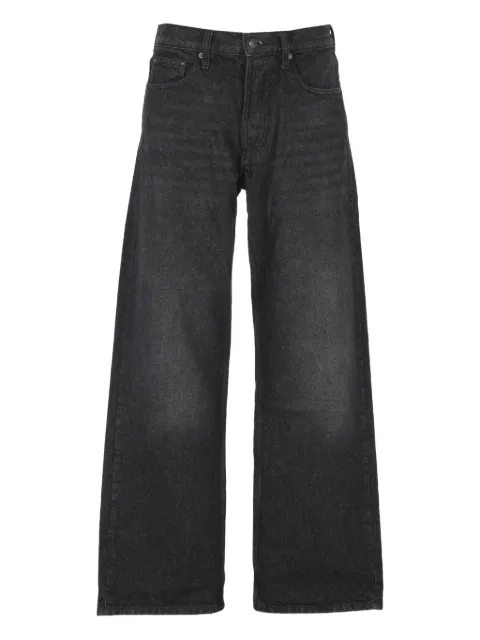 Applied Art Forms washed-effect wide-leg jeans