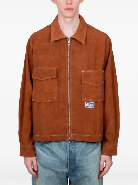 STORY mfg. 555 pockets zip-up jacket