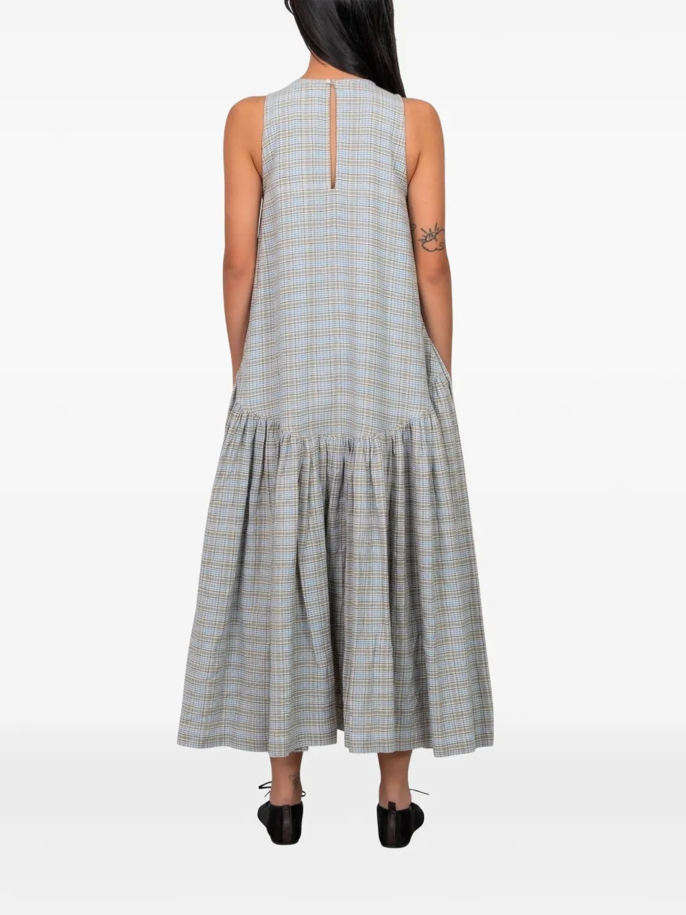 Echo Checked Maxi Dress