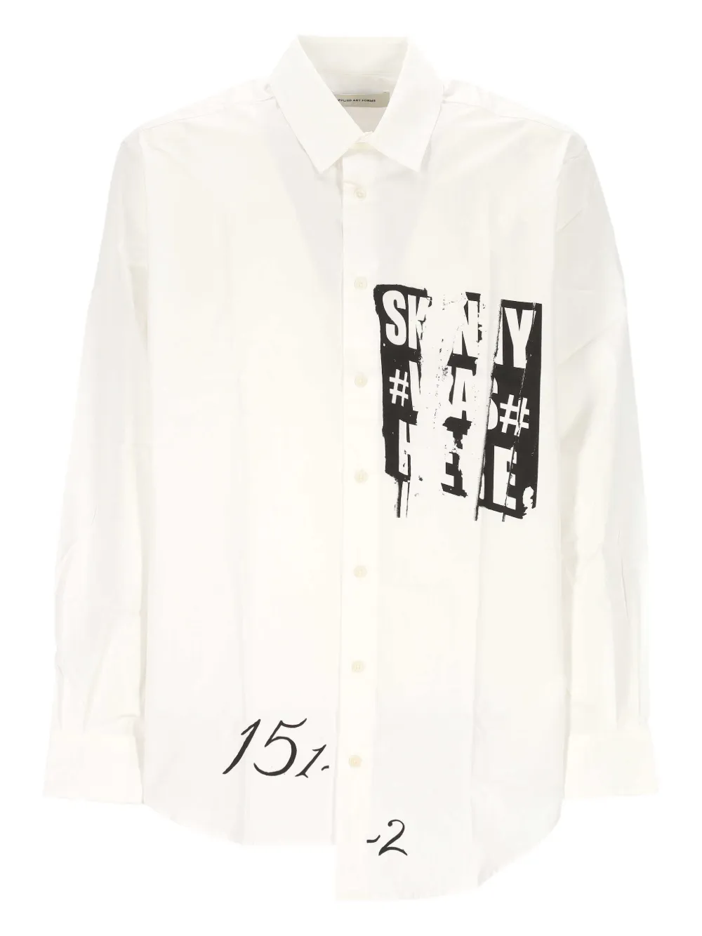 Applied Art Forms graphic-print shirt | blanco | Image 1