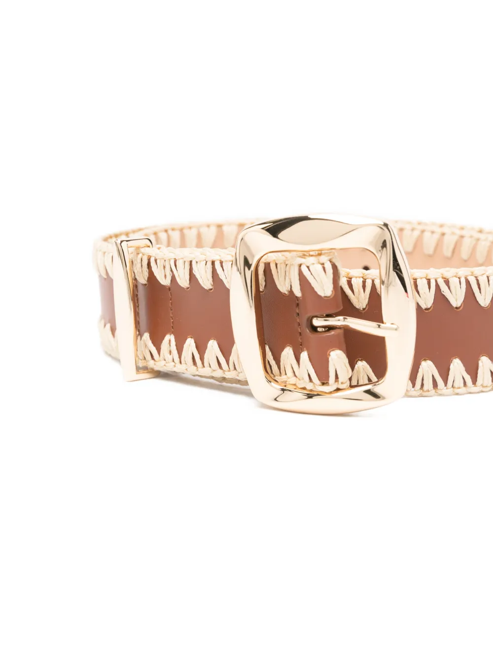 Kaia Woven-Trim Belt