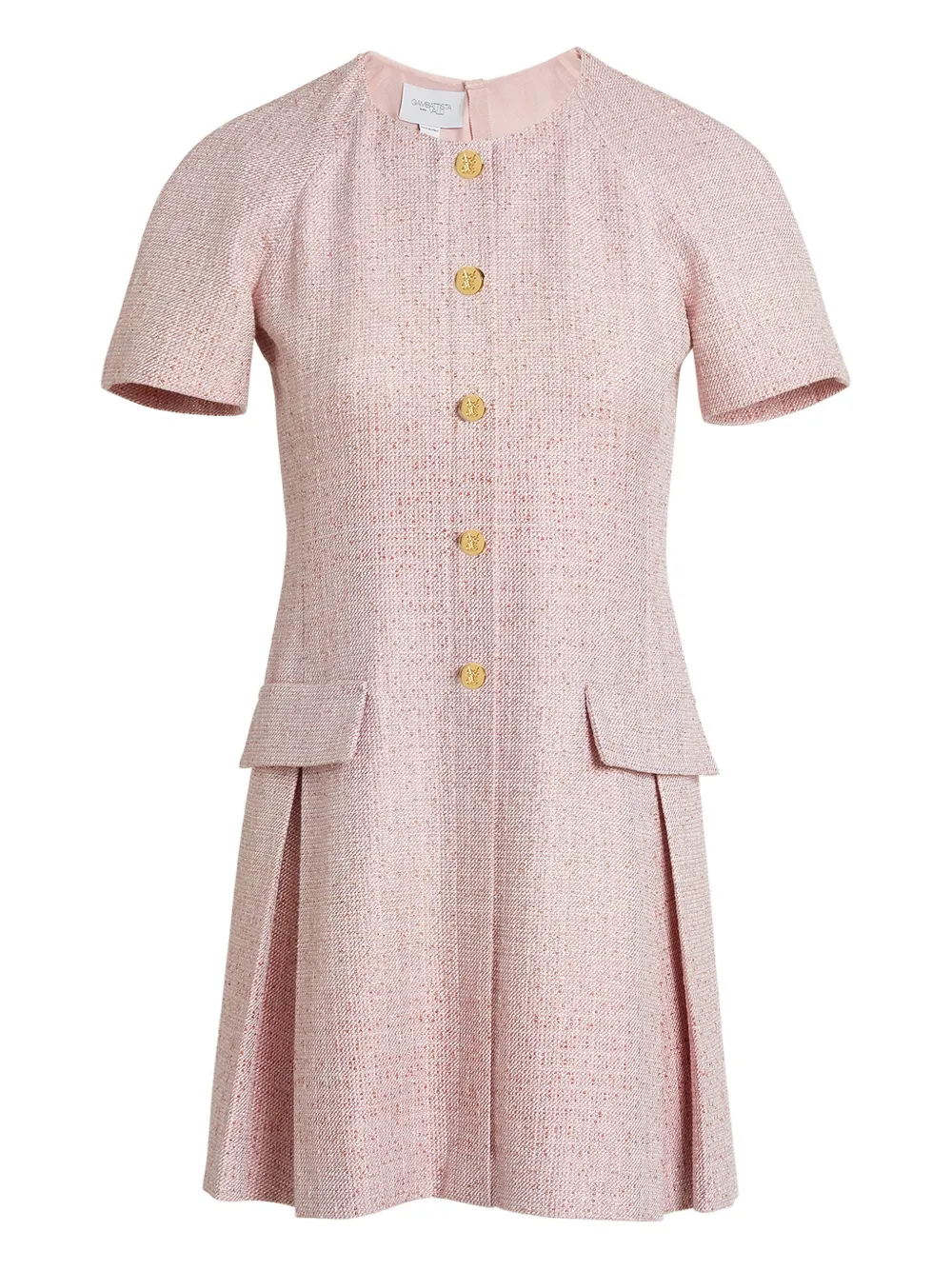 Giambattista Valli button pocket mini dress | Pink | Image 1