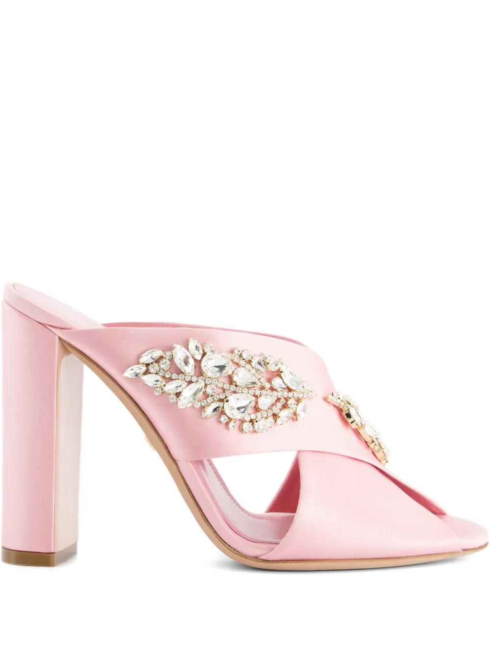 Giambattista Valli Sandali con cristalli 120mm - Rosa