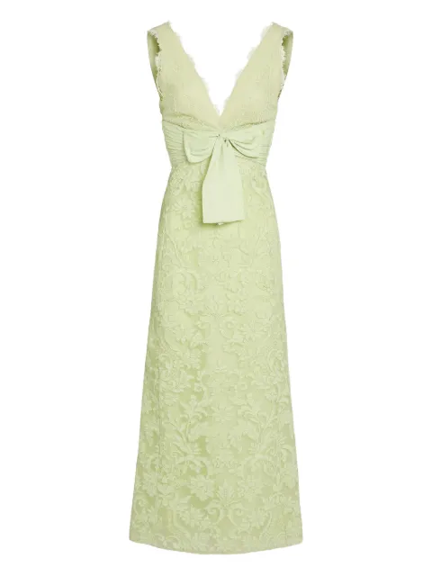 Giambattista Valli lace bow-detail maxi dress