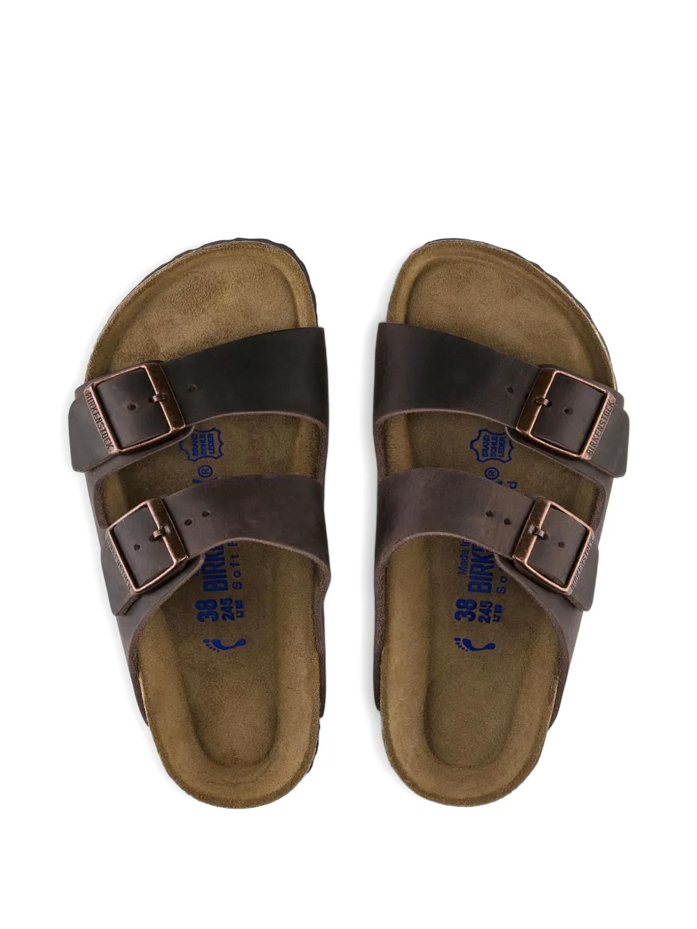 Birkenstock Arizona sandalen Bruin