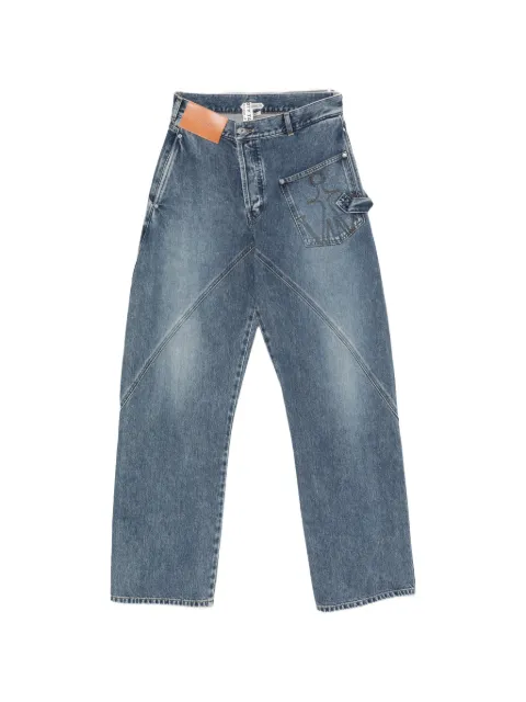 JW Anderson panelled wide-leg jeans