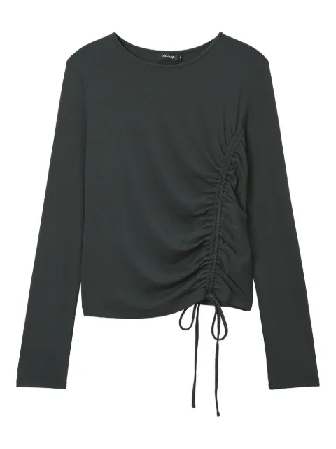 tout a coup tie detail gathered top