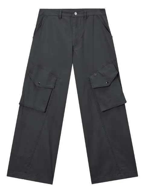 Mini Cream Cargo Pocket Trousers