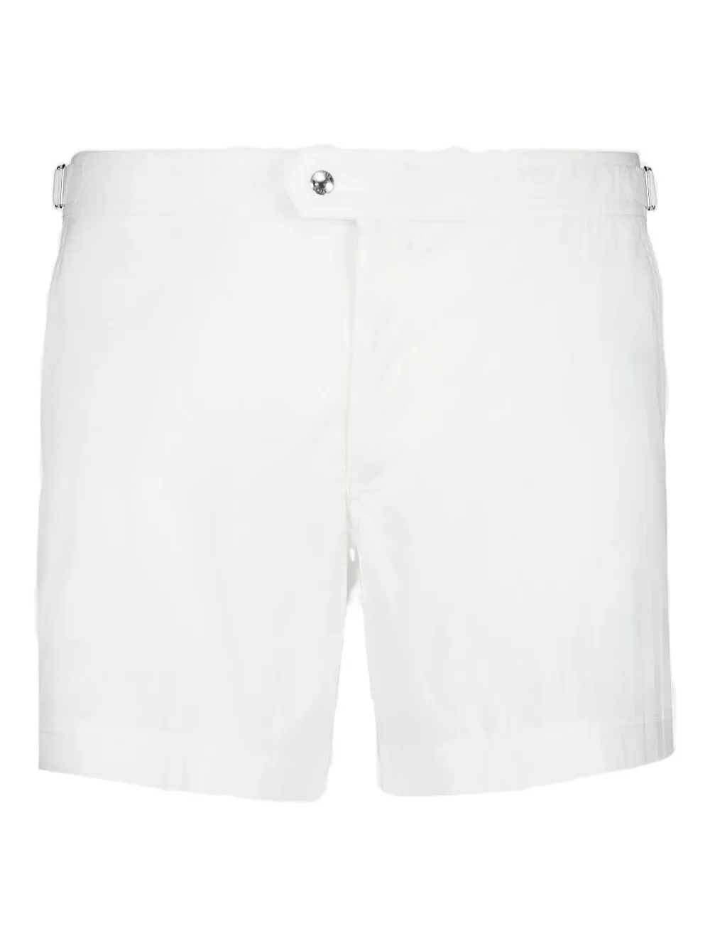 TOM FORD buckle-detail swim shorts - Bianco