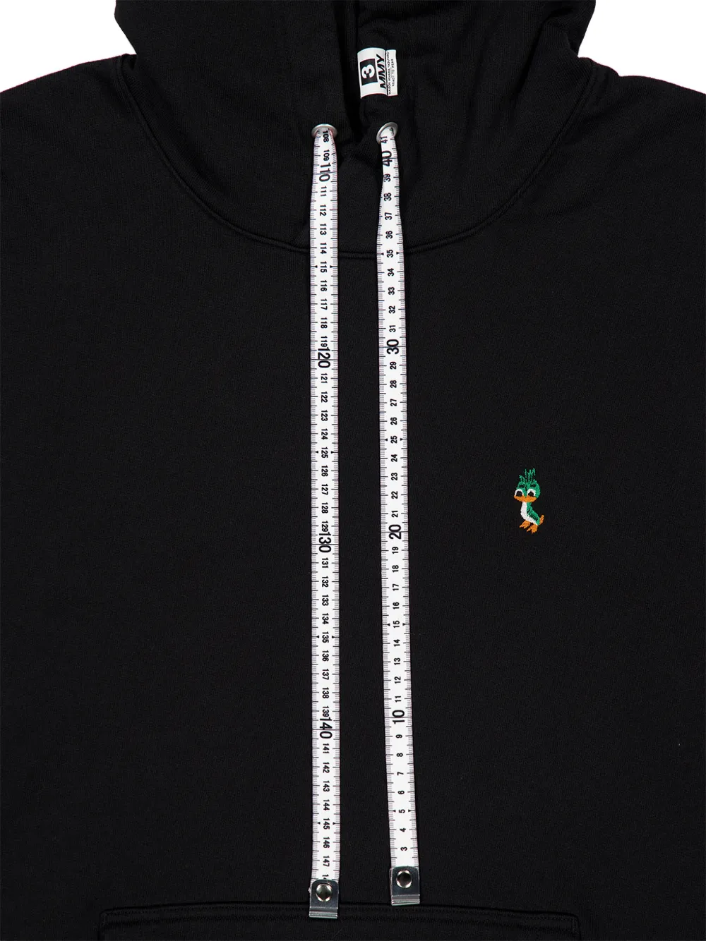 Maison MIHARA YASUHIRO Leon hoodie met borduurwerk Zwart