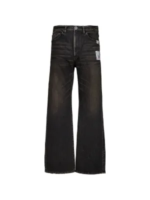 AMIRI ブラック　フレアデニムパンツ AMIRI フレアジーンズ | ブラック | FARFETCH JP