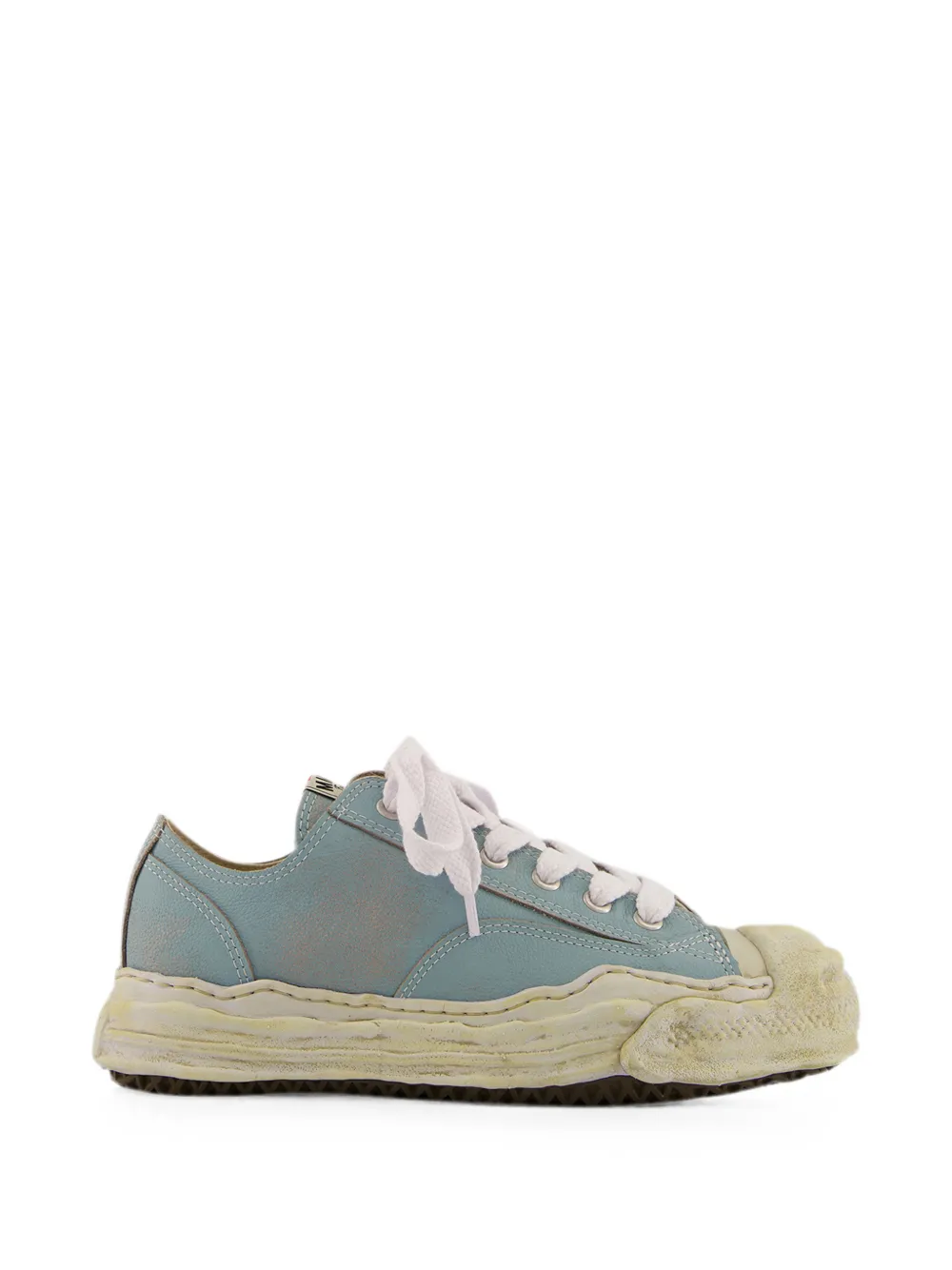 Maison MIHARA YASUHIRO Hank leather sneakers Blauw