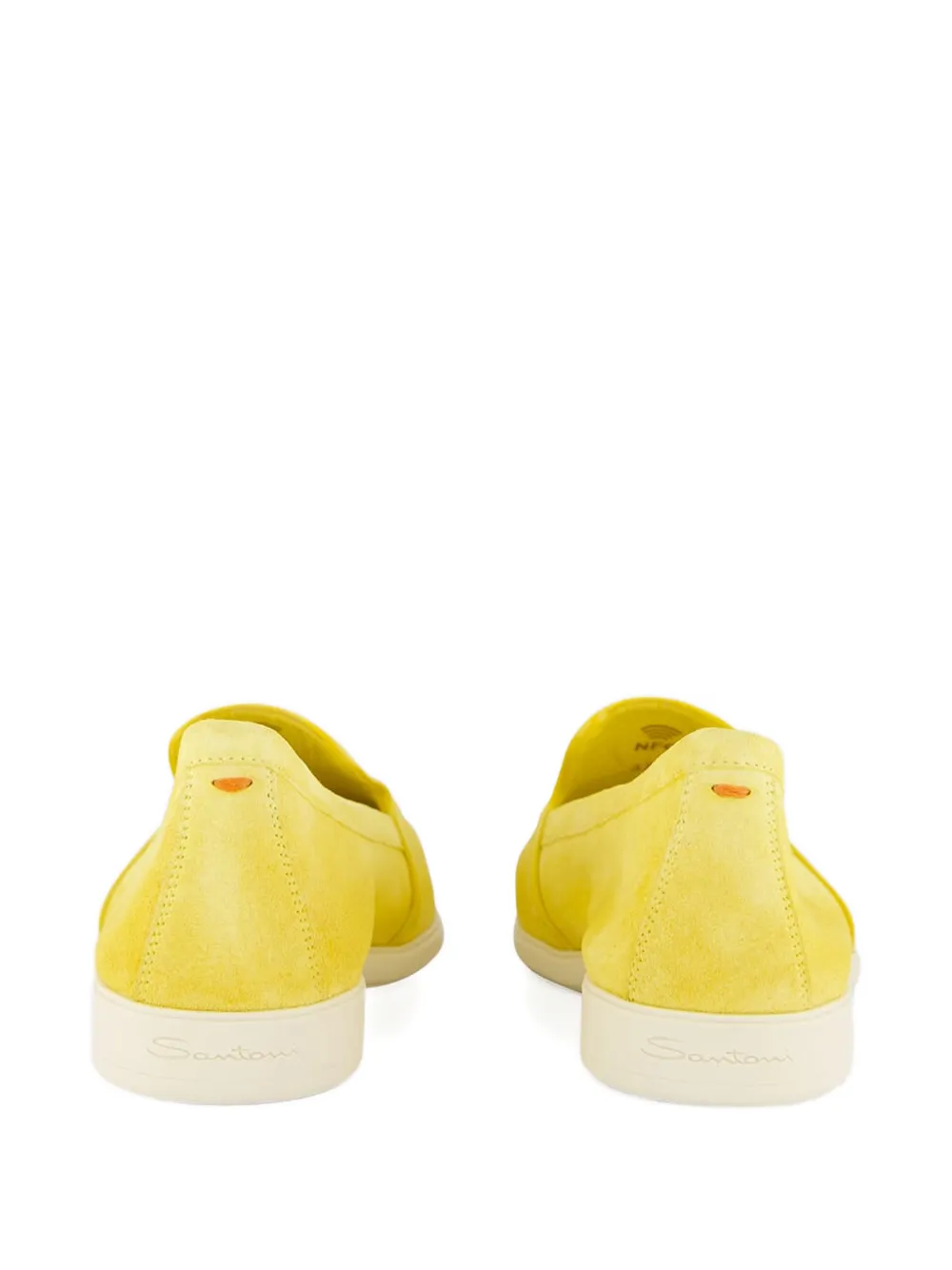 Santoni Gele loafers Geel