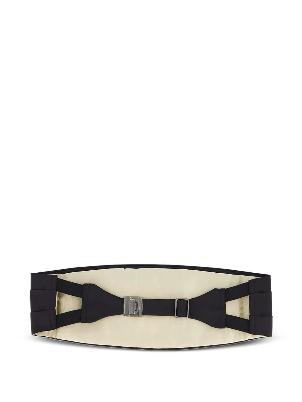 TOM FORD Geplooide riem - Zwart