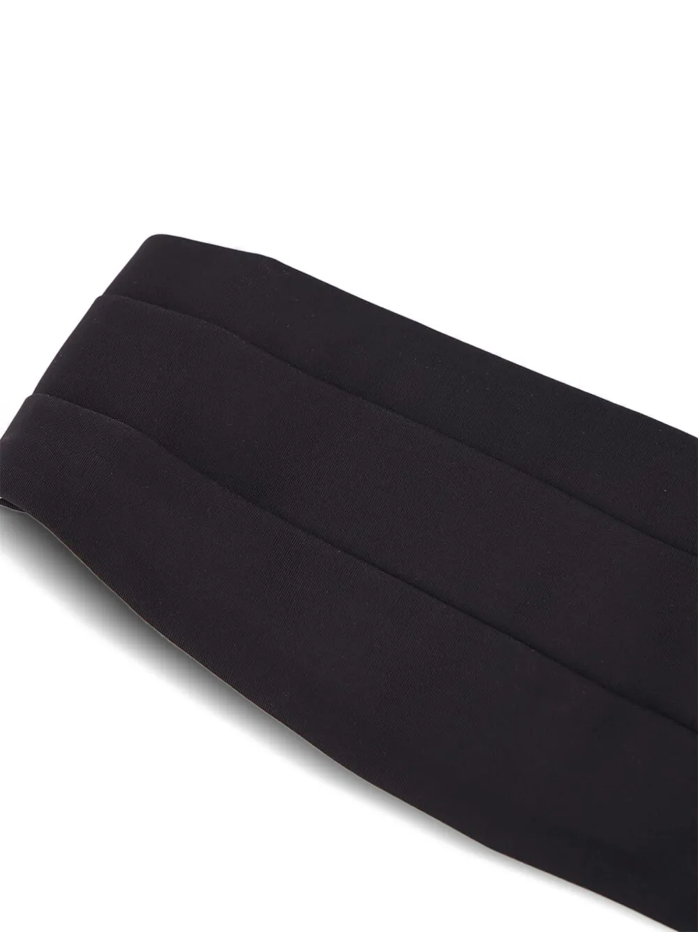 pleated cummerbund belt