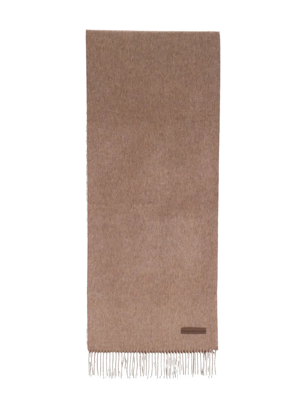 Zegna Oasi-cashmere scarf - Marrone