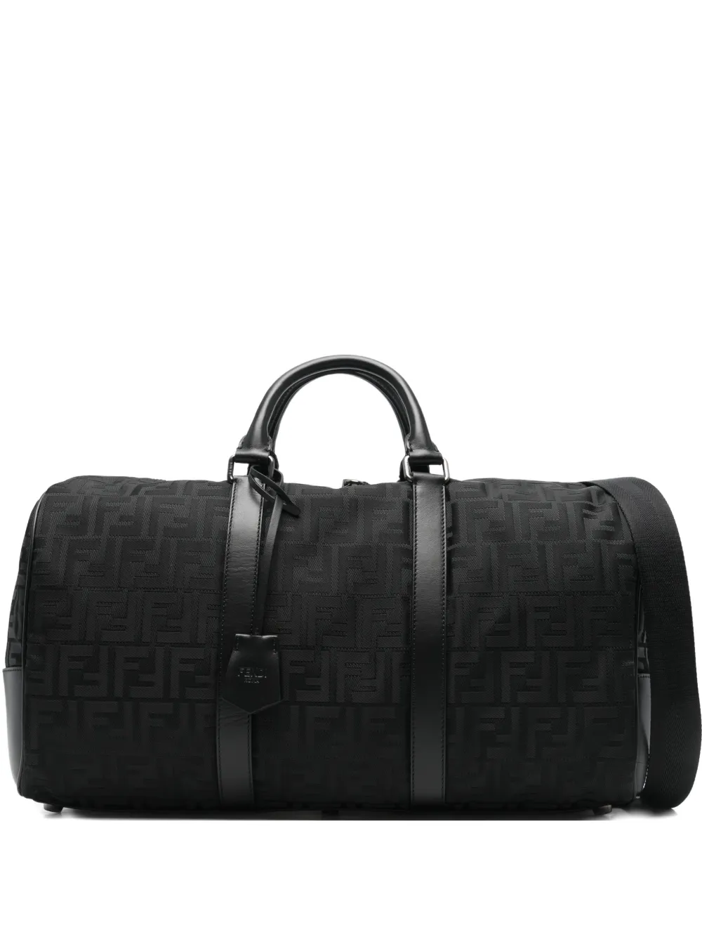 FENDI monogram-pattern holdall - Nero
