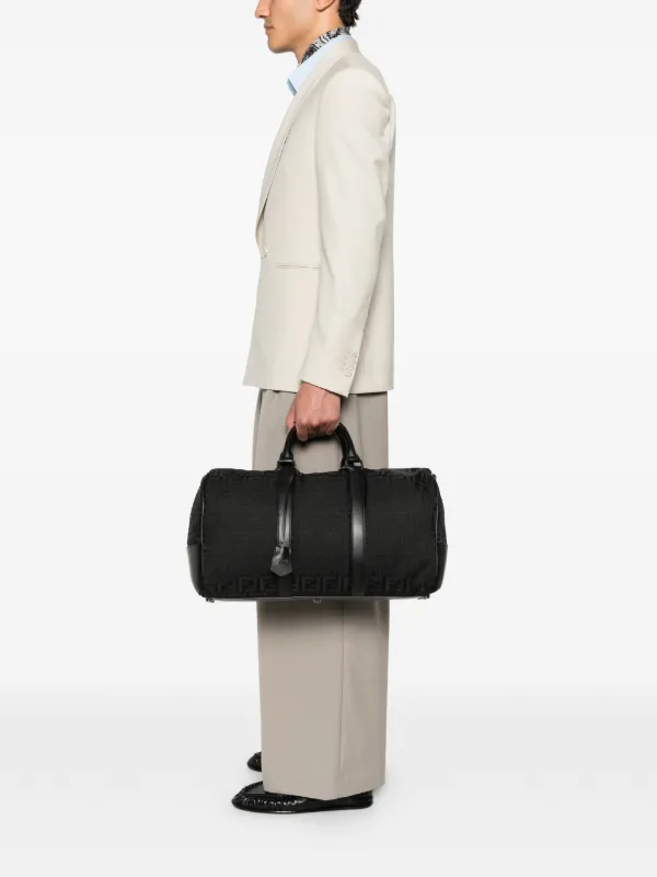 美品　Fendi ボストンバッグ　 黒 FENDI モノグラム ボストンバッグ | ブラック | FARFETCH JP