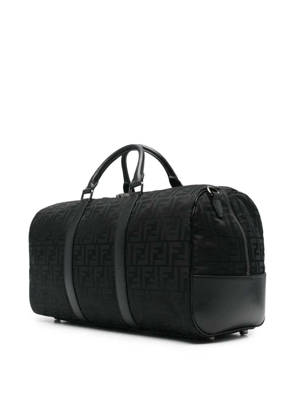 ま*ー様 FENDI フェンディ ブラック モノグラム ボストンバッグ 旅行バッ FENDI モノグラム ボストンバッグ | ブラック | FARFETCH JP