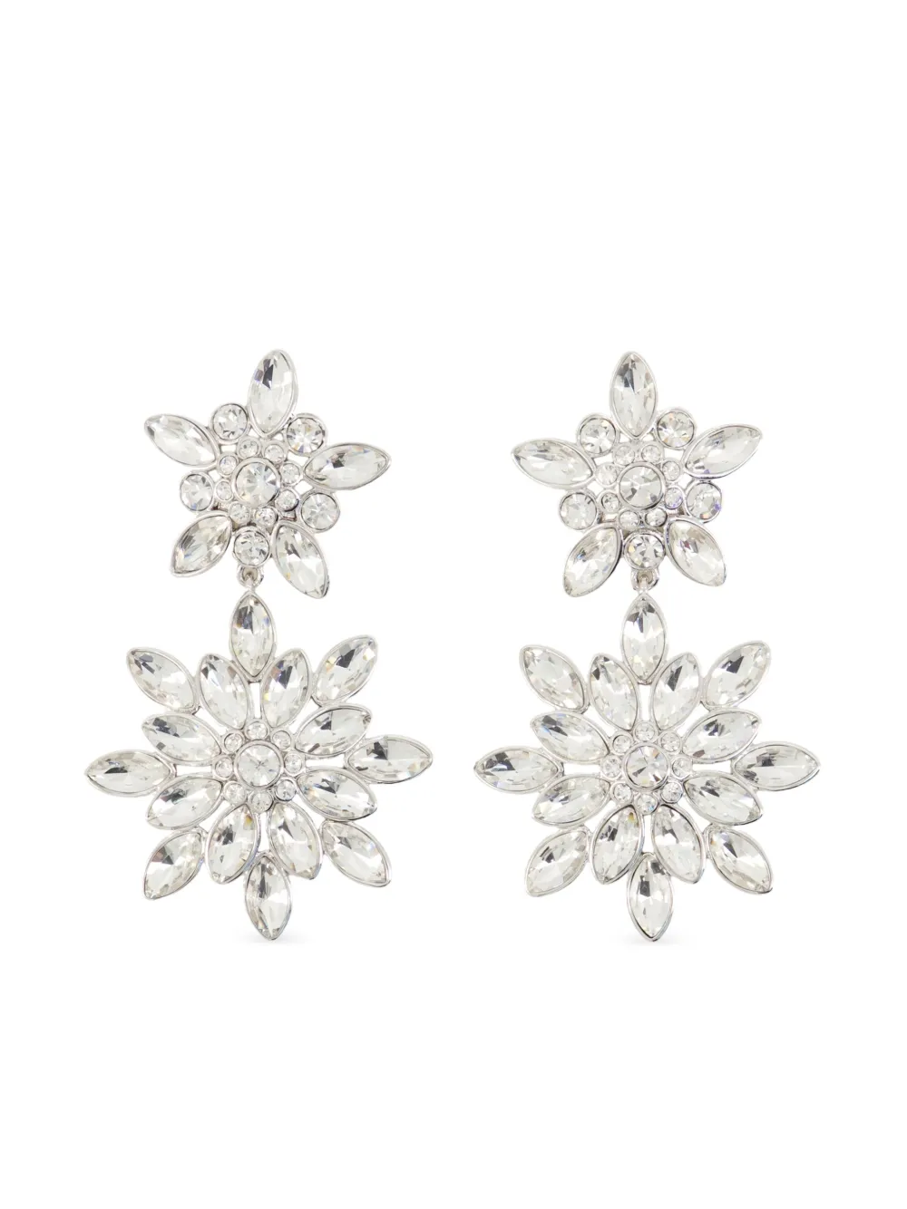 Self-Portrait aretes con forma de estrella | plateado | Image 1