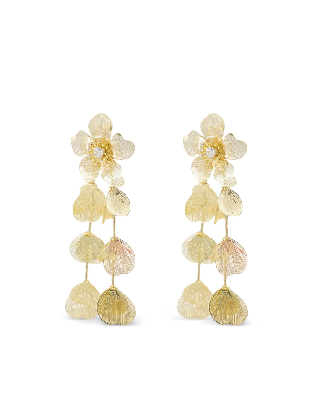Self-Portrait aretes con forma de flor | Image 2