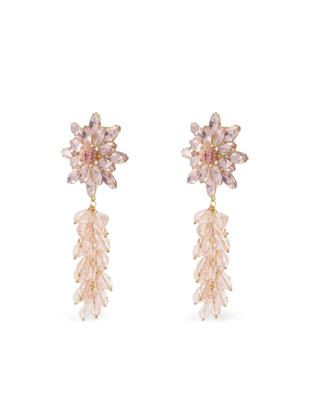 Self-Portrait aretes con detalle floral | Image 2
