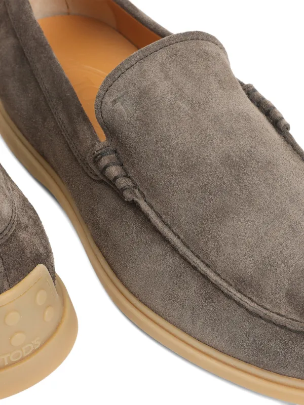 Tod's スエード ローファー | ブラウン | FARFETCH JP