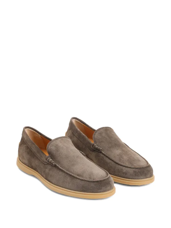TOD'S ブラウン スエード ローファー Tod's スエード ローファー | ブラウン | FARFETCH JP