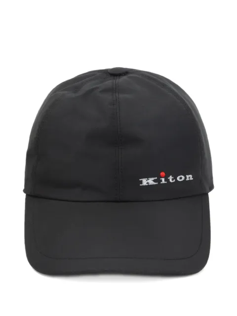 Kiton embroidered-logo baseball cap